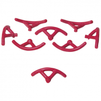 YETI WAX, IQ TRIANGEL, CASTING BAR, X HARD, RED, 4.0MM 50PCS