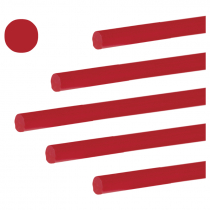 YETI WAX, SPRUE STICK, ROUND, RED, HARD, 3.0MM