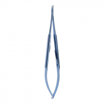 NEEDLE HOLDER MICRO TITANIUM CURVED