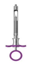 DENTAL SYRINGE COOK-WAIT SILICONE VIOLET EU