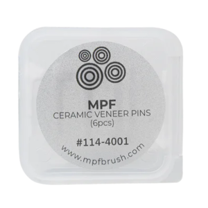 MPF ALUMINA VENEER PINS 6PCS