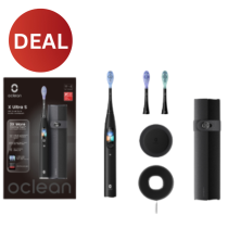 OCLEAN X ULTRA DIGITAL SONIC TOOTHBRUSH SET BLACK