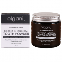 OLGANI DETOX CHARCOAL TOOTH POWDER 100ML
