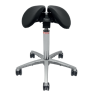 SALLI TRIPLEFIT SADDLE CHAIR WITH TILT, MEDIUM, BLACK 001