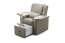 TROJAN Pedicure Spa Chair - Deluxe Grey