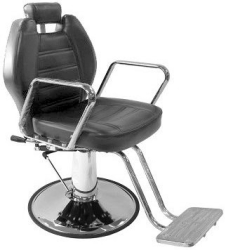 LOUNGE Barber Chair - Grey