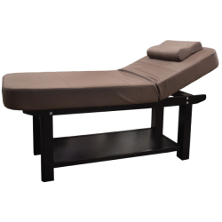 Marbella - SPA SUPREME Wooden Massage Bed Espresso Brown
