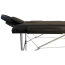 Marbella Portable 2 Part Aluminium Massage Table  (Black)