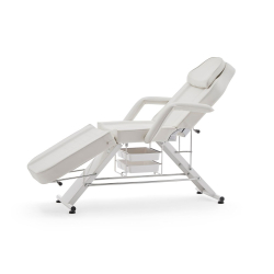 Body Couch/Facial Chair 3 part - White (181cm Long x 62cm/82