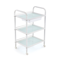 Beauty Trolley - 3 Tier (Glass)