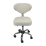FLIGHT Stool  (Curve Back) - White