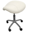 MUSTANG Saddle Stool - White