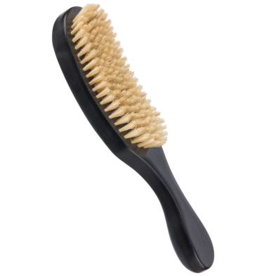 Trend Twister Curved Beard and Hair Brush - Large with Boar Bristles