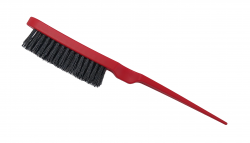 Teasing Tail Brush - Red with Nylon Bristles (WB795)