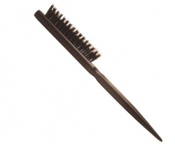 ***Teasing Tail Brush-Wooden with Boar - 235*15*10mm (WB861)