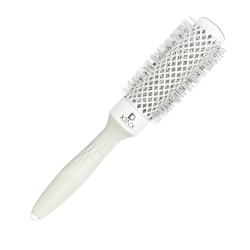 DKINK -Lustra- Ionic Thermal Styler Brush (Grey/White)-32mm