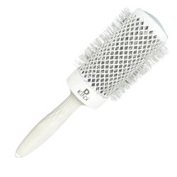 DKINK -Lustra- Ionic Thermal Styler Brush (Grey/White)-53mm