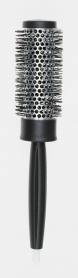 *Silver Thermal Round Brush with Hidden Pik - 43mm
