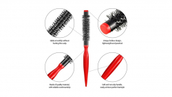 Hot Styler Brush with Red Handle 25mm (WB 903-25)