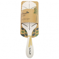 Bio Brush Eco Friendly Detangler - Leaf Shape - White