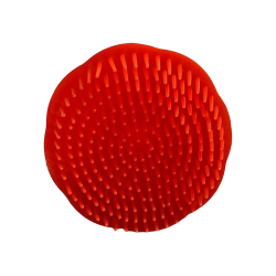 Sarah Beauty Shampoo Brush - Plastic - Red (HS93039)