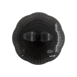 Sarah Beauty Shampoo Brush - Plastic - Grey (HS93039)