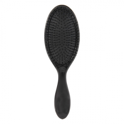 Detangling Oval Cushioned Brush - Black (WB322)