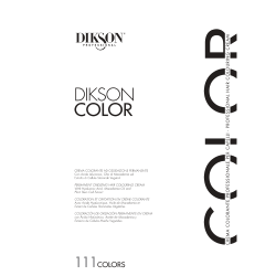 Dikson Color Extra Chart LARGE 2023