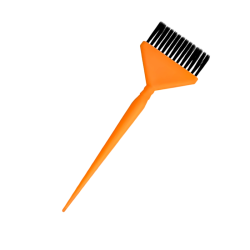 Tint Brush - Candy Colour ORANGE   (Black Bristle)