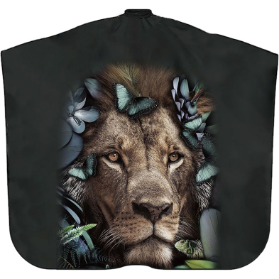 Cutting Cape Barber - Lion's Face