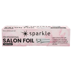 Sparkle Silver Foil - 2x Rolls Per Box 70m x 110mm each