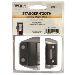 Wahl Blade Set - Stagger Tooth Silver for Magic Clipper