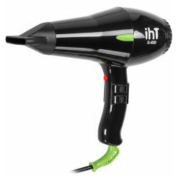 IHT Hair Dryer - Professional Hand Held Dryer - Black