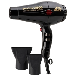 Parlux 3800 Dryer (2100W) Ceramic & Ionic, Black