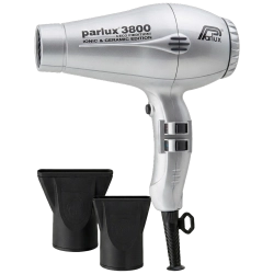 ***Parlux 3800 Dryer (2100W) Ceramic & Ionic, Silver