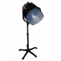 RIBALTA Hood Dryer on Stand - 2 Speed - Black