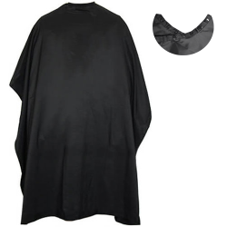 Cutting Cape - Black with Stud