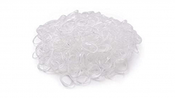 WOW Rubber Bands - Clear 50's