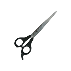 Mayas Oriental Scissor Straight 6.5" HC Black Handle - Matt