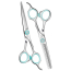 Razorline AZURE Scissor Set Stainless Steel (in Pouch)