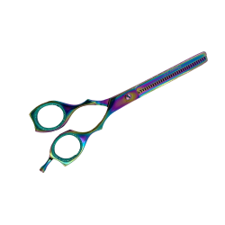Mayas Rainbow Scissor St. Thinning 6.5" Ultra High Carbon