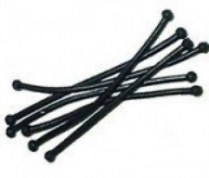 Soft 'n Style E-Z Flow Perm Rod Rubbers - Short - 12 pkt