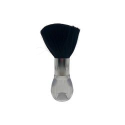 Neck Brush with Black Bristle and Glass Handle (HS98639)