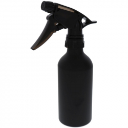Water Spray Bottle - Aluminium Black 250ml (HS12139-1)