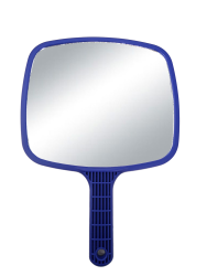 ***Hand Mirror - Blue (23x33) (HS02339)
