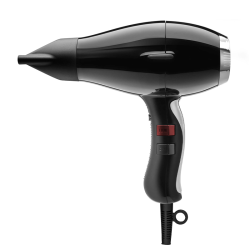 Elchim - 3900 Healthy Ionic - Black & Silver 2400W Hairdryer