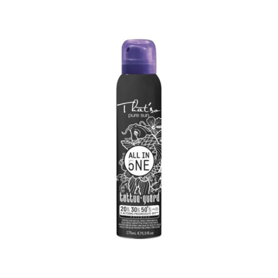 That'so - All in One - Dry Oil Sunscreen - Plus Tattoo Guard - SPF 20/30/50 175ml