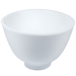 Mask Bowl (Soft) - White - 12.5cm Diameter (HS 45639)