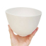 Mask Bowl (Soft) - White - 12.5cm Diameter (HS 45639)