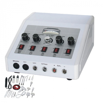 Salon Pro  5 in1 Combo Facial Unit (H/F, Galv, Vac/Spray,Br)
